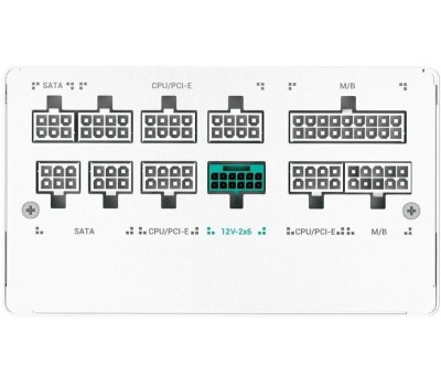 Блок питания DEEPCOOL Блок питания ПК GAMERSTORM PN750M WH (R-PN750M-FC0W-WGEU)