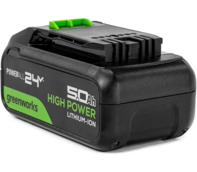 Батарея аккумуляторная GREENWORKS Батарея аккумуляторная G24HP5, 24В, 5Ач, Li-Ion [2957807]