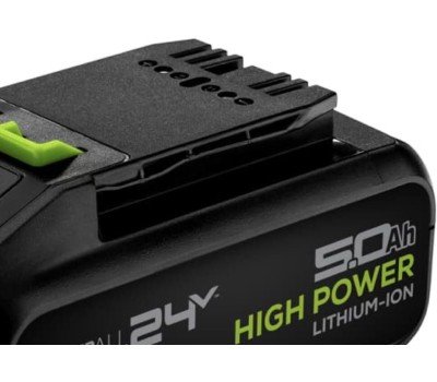 Батарея аккумуляторная GREENWORKS Батарея аккумуляторная G24HP5, 24В, 5Ач, Li-Ion [2957807]