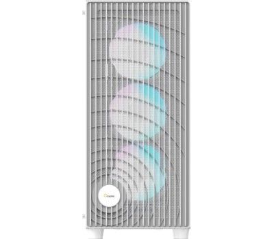 OCYPUS Корпус Case Gamma C70 WH ARGB ATX / win / white / 4 ARGB fans / no PSU / Tempered Glass