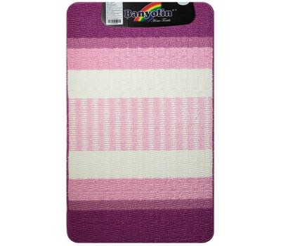 САНАКС - Коврик в ванную СТАР-ЛООП, одинарный, РОЗОВЫЙ, 550 х 900 мм, 100% полиэстер 00815