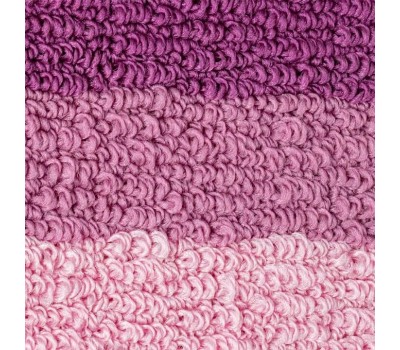 САНАКС - Коврик в ванную СТАР-ЛООП, одинарный, РОЗОВЫЙ, 550 х 900 мм, 100% полиэстер 00815