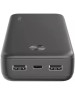 TTEC Внешний аккумулятор ReCharger 20000mAh 2*USB-A&USB-C 10,5W Powerbank. Цвет: черный