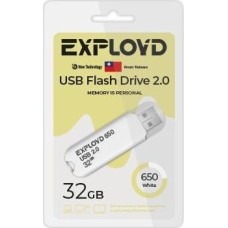 USB флэш-накопитель EXPLOYD EX-32GB-650-White