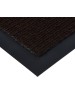 Коврик VORTEX 24194 Коврик влаговпитывающий, ребристый TRIP 60*90 см , коричневый / 10