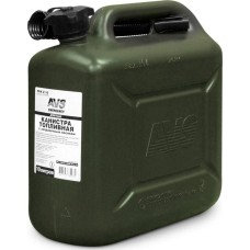 Канистра топливная AVS TPK-Z 10 пластик.10л. (тёмн.зелён.)