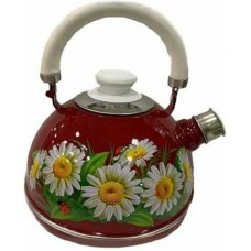 Чайник ЭМАЛЬ T04/35/03/32/H03 эмал 3,5л конс/руч бел марианна