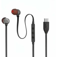 Наушники-гарнитура вкладыши JBL Tune 310C BLACK (Tune 310C BLK) [ПИ]