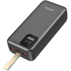 Повербанк PERFEO (PF_E2086) - 30000 mAh/LED QC3.0/Type-C/2,черный