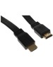 кабель BURO Кабель аудио-видео BU-HDMI-FLAT-v1.4-1.5m, HDMI (m) - HDMI (m), ver 1.4, омедненный, 1.5м, FLAT, черный