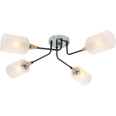 Светильник ESCADA 2101/4P E27*60W Black/Chrome