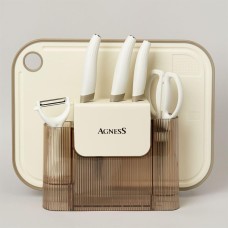 Набор кухонный AGNESS 671-029 АЙВОРИ (7 предметов)
