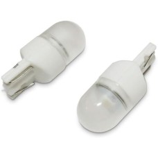 Лампа автомобильная AVS T127-10 T10/белый/ (W2.1x9.5d) 1SMD 3030 12V 1W, 10 шт