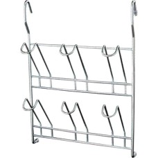 РОССИЯ RUS-285015 Zn Сушилка для посуды на рейлинг навесная