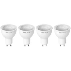 YEELIGHT Умная лампа W1 GU10 белая 4.5Вт 350lm Wi-Fi (4шт) [ygyc0120005wteu]