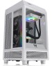 THERMALTAKE Корпус miniITX The Tower 100 Snow, Midi-Tower, без БП, белый [ca-1r3-00s6wn-00]