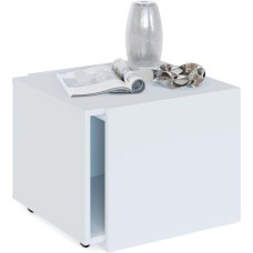 Стол компьютерный СОКОЛ Стол журнальный СЖ-11, ЛДСП, белый