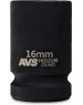 Головка торцевая AVS TOOLS Головка торцевая ударная 6-гранная 1/2''DR (16 мм) AVS H01216I