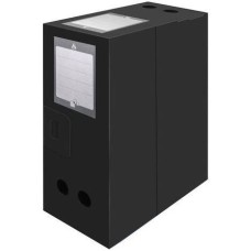 БЮРОКРАТ Короб архивный -BA120BLCK, пластик, 120мм, 330x245, черный