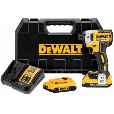DEWALT Ударный шуруповерт DCF887D2-QW, 2Ач, с двумя аккумуляторами