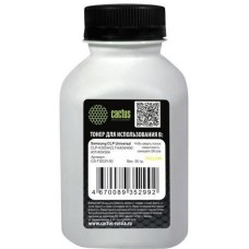 Тонер CACTUS Тонер CS-TSG3Y-50, для Samsung CLP Universal CLP-K300A/CLT-K404/406/407/409/504, желтый, 50грамм, флакон