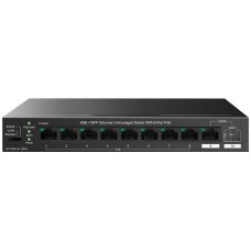 Коммутатор TENDA Коммутатор 8PORT 9GE+1SFP POE G1110PF-8-120W IP-COM
