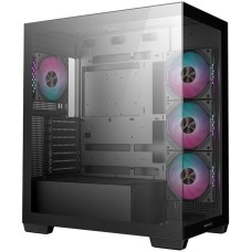 DEEPCOOL Корпус CG580 4F черный без БП ATX 6x120mm 3x140mm 2xUSB3.0 audio bott PSU
