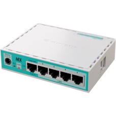 Маршрутизатор MIKROTIK Маршрутизатор hEX refresh, 4 LAN, 1xUSB, белый [e50ug]