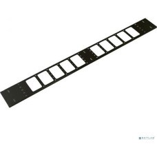 ЦМО Вертикальный кабельный органайзер в шкаф, ширина 150 мм 42U, цвет черный (ВКО-М-42.150-9005)