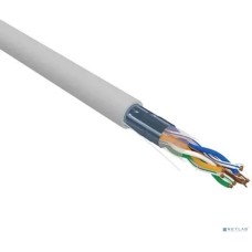 Rexant (02-0025-R) Кабель витая пара F/UTP, CAT 5e, PVC, 4x2x0,52 мм, 24AWG, INDOOR, SOLID, серый, 305м, РФ