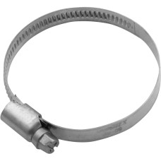 СИБРТЕХ Хомуты нержавеющая сталь, Стандартное болтовое крепление 40-60 мм, 50 штук в упаковке, ширина 9 мм 47583