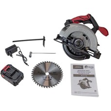 Edon ACS-21A Пила дисковая аккумулят. бесщет. (21В, Li-Ion АКБ 1х4Ач, 5000об/мин,185мм, 44,5/63,5мм)