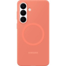 SAMSUNG Чехол (клип-кейс) Silicone Magnet Case, для Galaxy S26+, коралловый [ef-es947coegru]