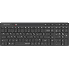 A4TECH Клавиатура FBK27C AS черный USB беспроводная BT/Radio slim Multimedia