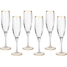Набор бокалов SAME НАБОР БОКАЛОВ ДЛЯ ШАМПАНСКОГО ИЗ 6 ШТ. 200 МЛ 103-616
