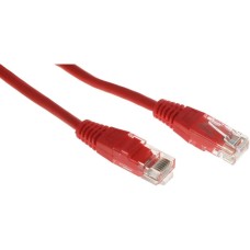 LANMASTER Патч-корд TWT-45-45-1.5-RD UTP RJ-45 вил.-вилка RJ-45 кат.5E 1.5м красный ПВХ