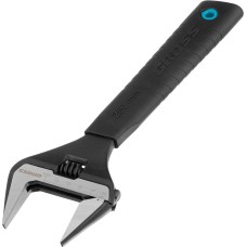 GROSS Ключ разводной, 250 мм, CrV, тонкие губки, защитные насадки 15569