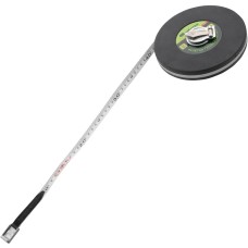 СИБРТЕХ Рулетка геодезическая 30 м х 13 мм, закрытый корпус, фибергласовая лента 31262