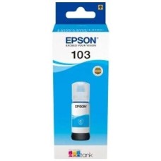 EPSON Чернила 103 C13T00S24A голубой65мл для L3100/3110/3150