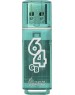 USB флеш SMARTBUY (SB64GBGS-G) 64GB GLOSSY SERIES изумрудный