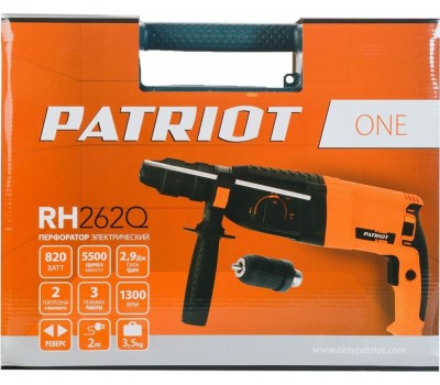 Перфоратор PATRIOT 140301335 RH 262Q THE ONE Перфоратор