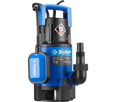 Дренажный насос ЗУБР НПГ-Т7-400 Насос погружной дренажный для грязной воды