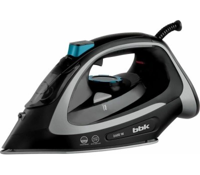 Утюг BBK ISE-2405 черный/серебро
