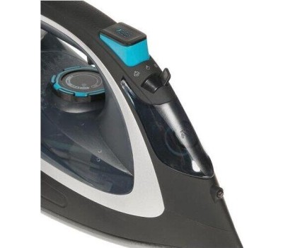 Утюг BBK ISE-2405 черный/серебро