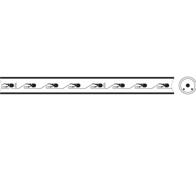 Гирлянда NEON-NIGHT (245-119) ДЮРАЛАЙТ LED , С ДИНАМИКОЙ (2W) - RGB O13ММ, 36LED/М, 14М