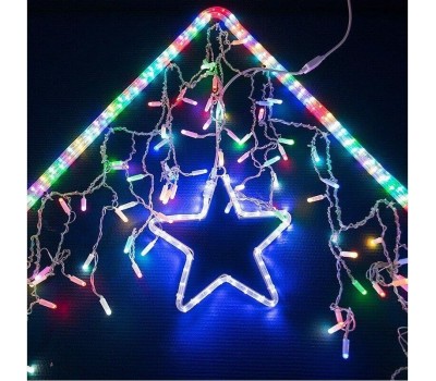 Гирлянда NEON-NIGHT (245-119) ДЮРАЛАЙТ LED , С ДИНАМИКОЙ (2W) - RGB O13ММ, 36LED/М, 14М