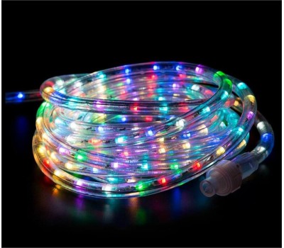Гирлянда NEON-NIGHT (245-119) ДЮРАЛАЙТ LED , С ДИНАМИКОЙ (2W) - RGB O13ММ, 36LED/М, 14М