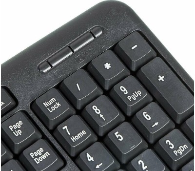 Клавиатура проводная ОКЛИК 90MV2 черный USB