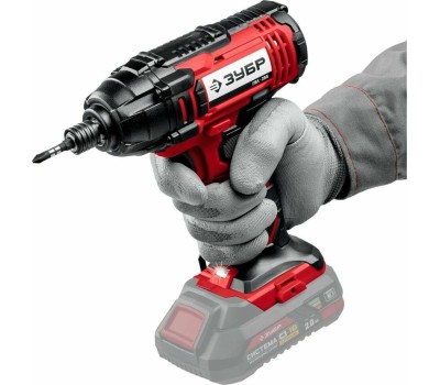 Винтоверт ЗУБР МАСТЕР ГВЛ-255 18В, в коробке, винтоверт ударный (Без АКБ и ЗУ)
