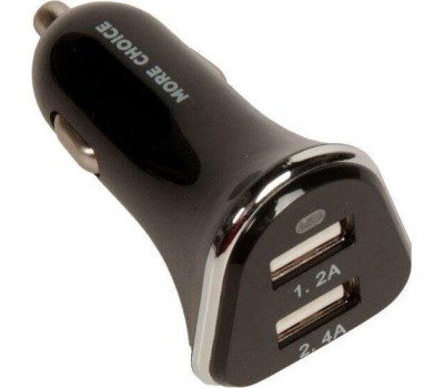 АЗУ MORE CHOICE (4627151191393) AC22i 2USB 2.4A для 8-pin Black